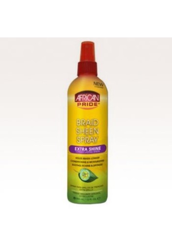 African Pride African Pride Braid Sheen Spray Extra Shine 12 fl.oz.