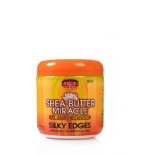 African Pride Shea Butter Miracle Moisture Intense Silky Edges 6oz