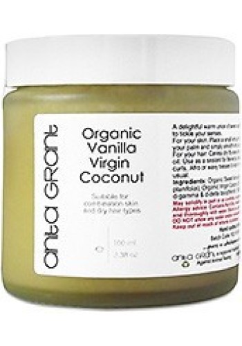 Anita Grant Organic Vanilla Virgin Coconut 3.4oz