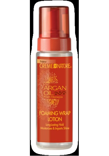 Creme of Nature Argan Oil Foaming Wrap Lotion