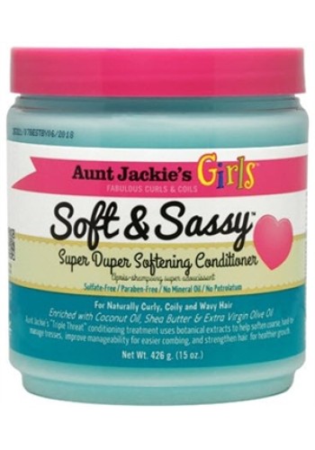 Aunt Jackieand#039;s Girls Soft andamp; Sassy Softening Conditioner 15oz