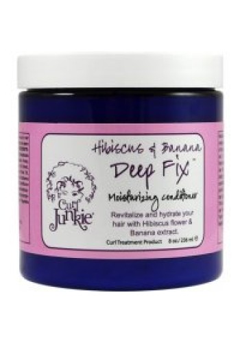 Curl Junkie Hibiscus andamp; Banana Deep Fix Moisturizing Conditioner 8oz