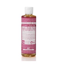 Dr. Bronnerand#039;s 18-in-1 Hemp Rose Pure-Castile Liquid Soap 8oz