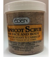 Eden Apricot Scrub for Face and Body 16 oz.