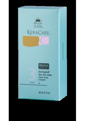 KeraCare Dry and Itchy Scalp Anti-Dandruff Spot Itch Lotion 60ml