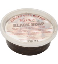 Kuza African Shea Butter Black Soap 8oz