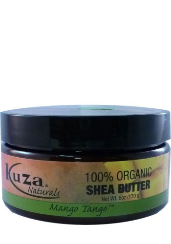 Kuza Naturals 100 Organic Shea Butter Mango Tango 6oz