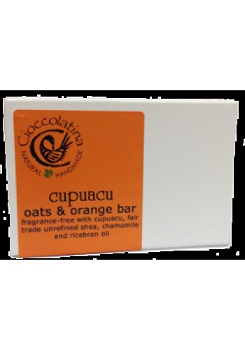 Sheabutter Cottage Cioccolatina Cupuacu Oats andamp; Orange Bar 100g