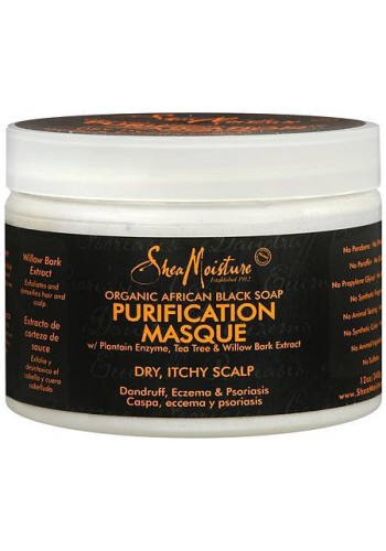 SheaMoisture African Black Soap Purification Masque 12oz