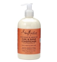 SheaMoisture Coconut andamp; Hibiscus Curl andamp; Shine Conditioner 13oz