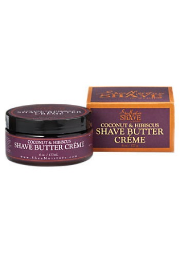 SheaMoisture Coconut andamp; Hibiscus Shave Butter CrÃ¨me 6oz