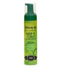 Texture My Way Keep It Curly Stretch and Set Styling Foam 8.5oz