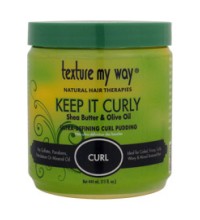 Texture My Way Keep It Curly Ultra Defining Curl Pudding 15oz