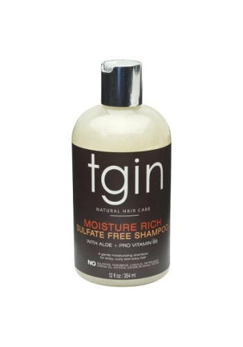 tgin Moisture Rich Sulfate Free Shampoo 14.5oz