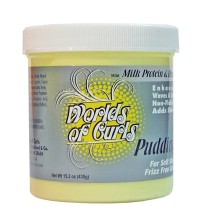 Worlds Of Curls Pudding For Soft Shiny Frizz Free Curls 15oz