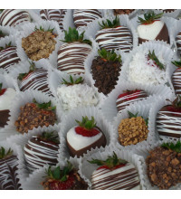 100 - 400 Bulk - Chocolate Dipped Strawberries -Premium Assortment