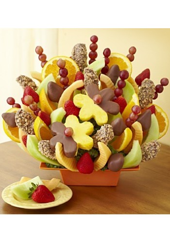 Abundant Fruit andamp Chocolate Tray by Fruit Bouquets