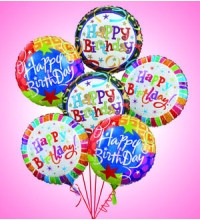 Air - Rangement Happy Birthday Balloons