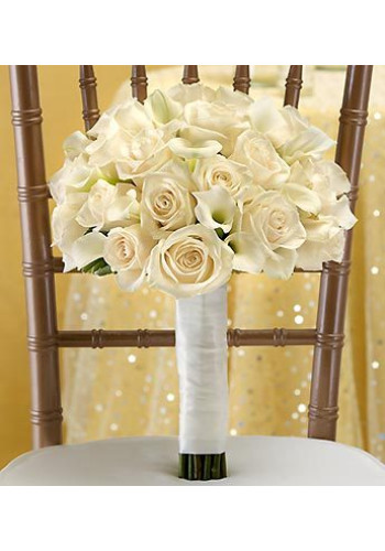 All White Bouquet