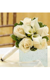 All White Petite Bouquet