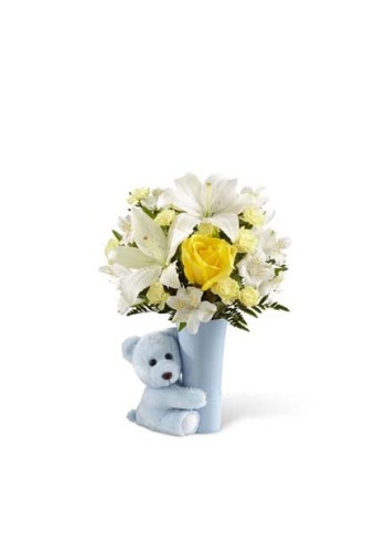 Baby Boy Big Hug Bouquet