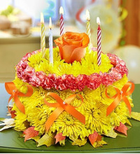 Birthday Flower CakeÂ® for Fall