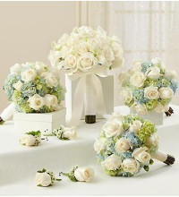 Bridal Party Personal Package - Blue andamp White