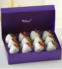 Coconut Snowball Berries by Fruit Bouquets