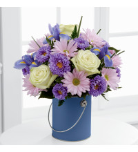 Color Your Day With Tranquility Bouquet
