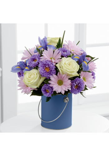 Color Your Day With Tranquility Bouquet