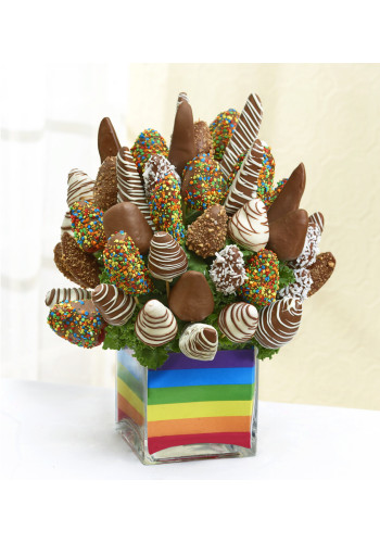 Confetti Fun by Fruit Bouquets