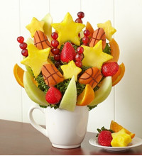 For the Love of the Game Basketball by Fruit Bouquets