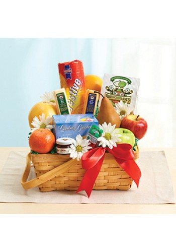 Fruit andamp Gourmet Basket