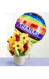 Many Thanks with Chocolate by Fruit Bouquets
