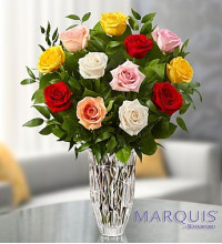 Marquis by WaterfordÂ® Premium Assorted Roses