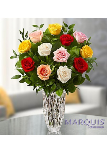 Marquis by WaterfordÂ® Premium Assorted Roses