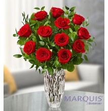 Marquis by WaterfordÂ® Premium Red Roses
