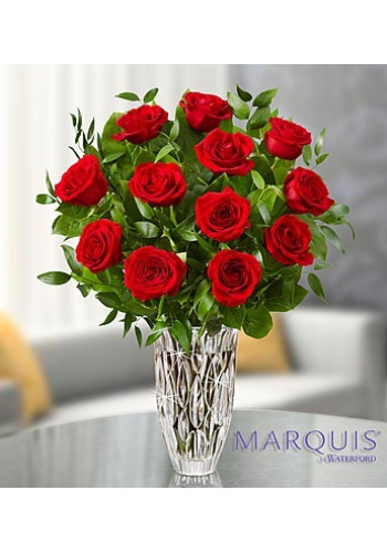 Marquis by WaterfordÂ® Premium Red Roses