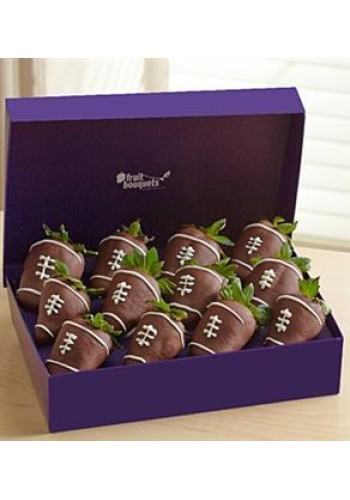 Most Valuable Berries - Football by Fruit Bouquets