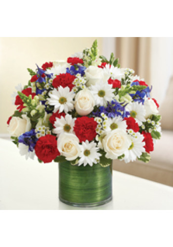 Red, White andamp Blue Cherished Memories