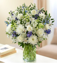 Sympathy For The Sincerest Sorrow - Blue and White