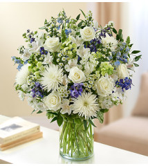 Sympathy For The Sincerest Sorrow - Blue and White