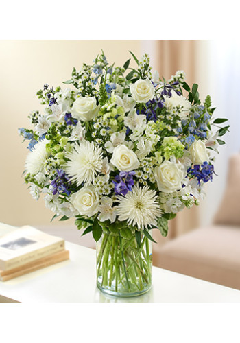 Sympathy For The Sincerest Sorrow - Blue and White
