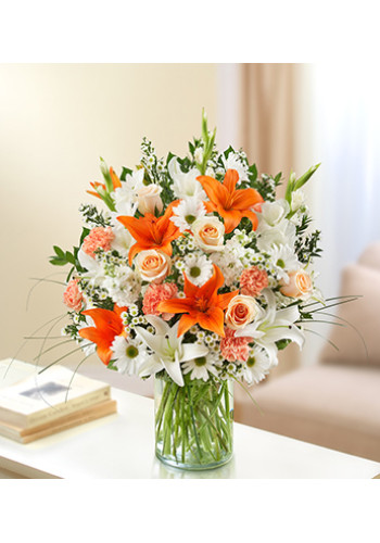 Sincerest Sorrow - Peach, Orange and White