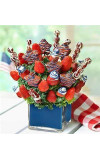 Stars and Stripes Fruit Bouquet by Fruit Bouquets