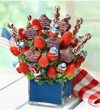 Stars and Stripes Fruit Bouquet by Fruit Bouquets