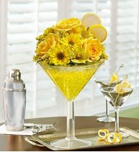 Sure Cure Lemon Drop Martini Bouquet