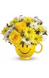 Be Happy Bouquet with Roses