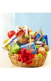 Deluxe Fruit andamp Gourmet Basket
