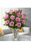 Marquis by WaterfordÂ® Premium Purple Roses